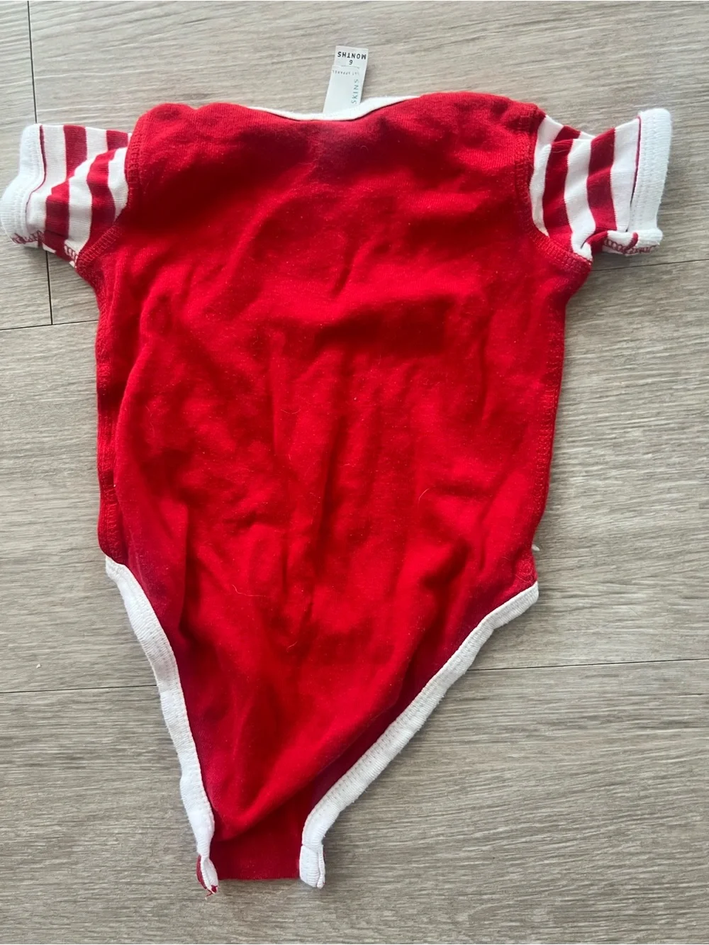 Red Baby One-Piece Bodysuit